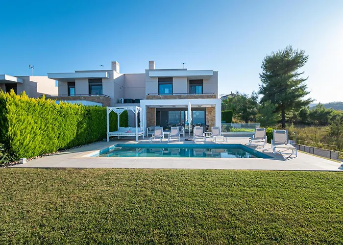 Bellevue With Private Pool Vilă Hanioti