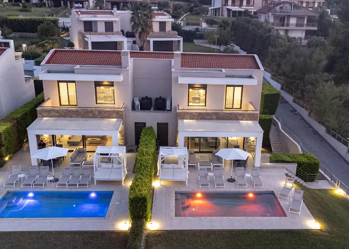 Bellevue With Private Pool Vilă Hanioti