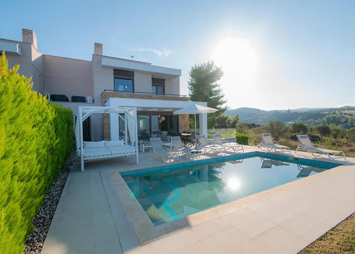 Bellevue With Private Pool Vilă Hanioti