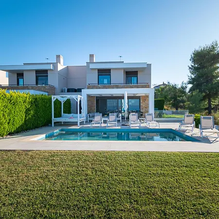 Bellevue With Private Pool Villa Hanioti