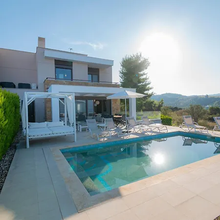 Bellevue With Private Pool Villa Hanioti